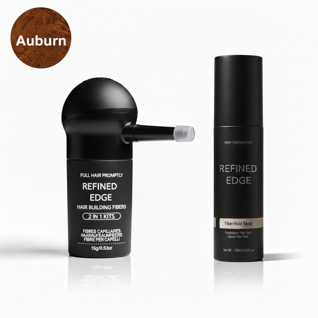 Hair fibers, precision pump & Hair spray bundle