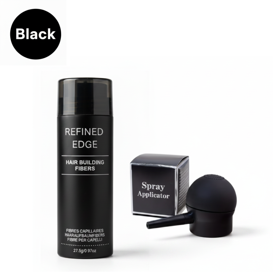 Refined Edge Hair fibers 27.5g with spray applicator