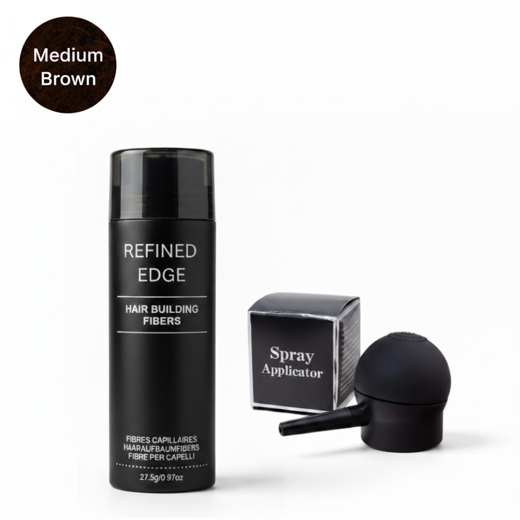 Refined Edge Hair fibers 27.5g with spray applicator