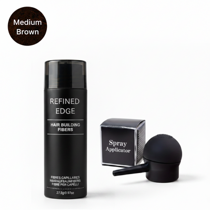 Refined Edge Hair fibers 27.5g with spray applicator