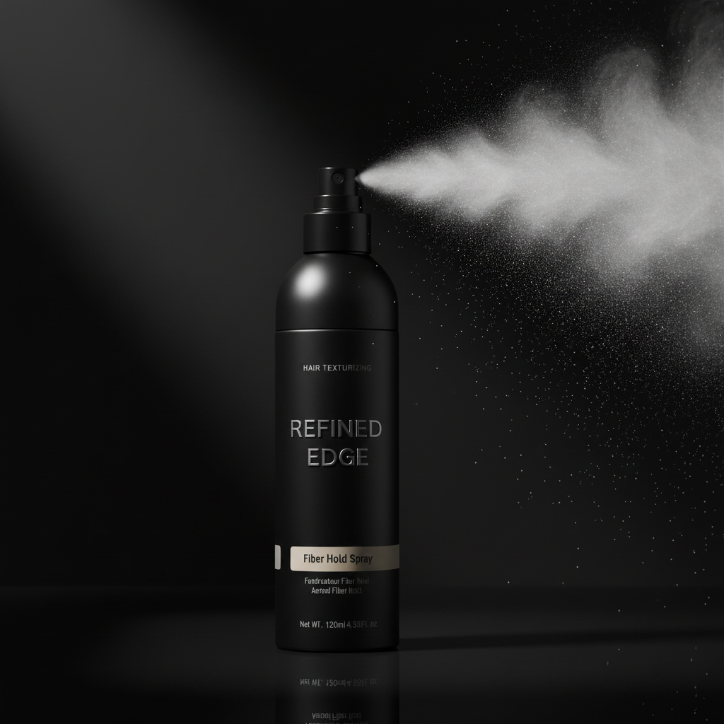 Fiber holding & shaping spray