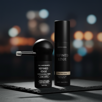 Hair fibers, precision pump & Hair spray bundle