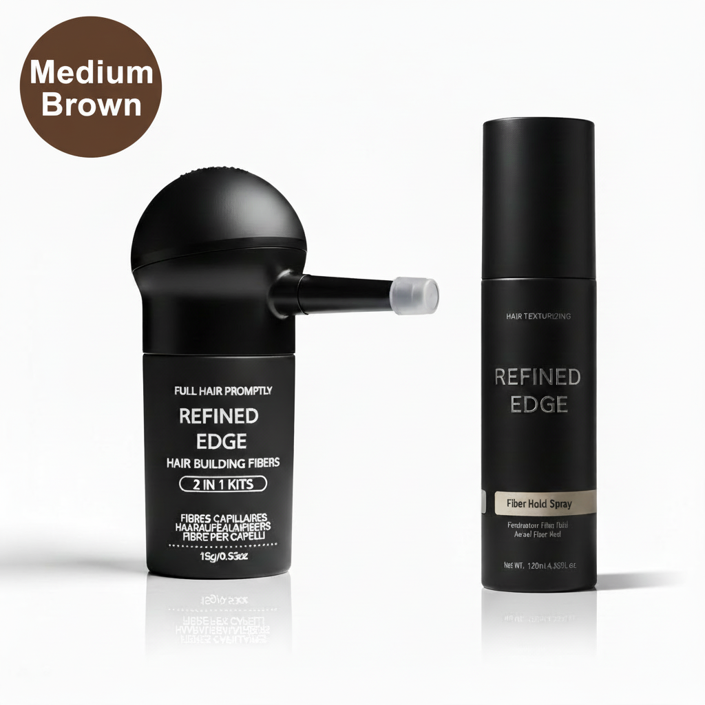 Hair fibers, precision pump & Hair spray bundle