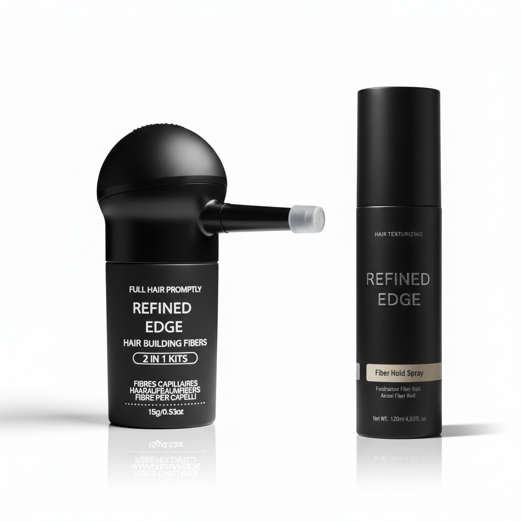 Hair fibers, precision pump & Hair spray bundle