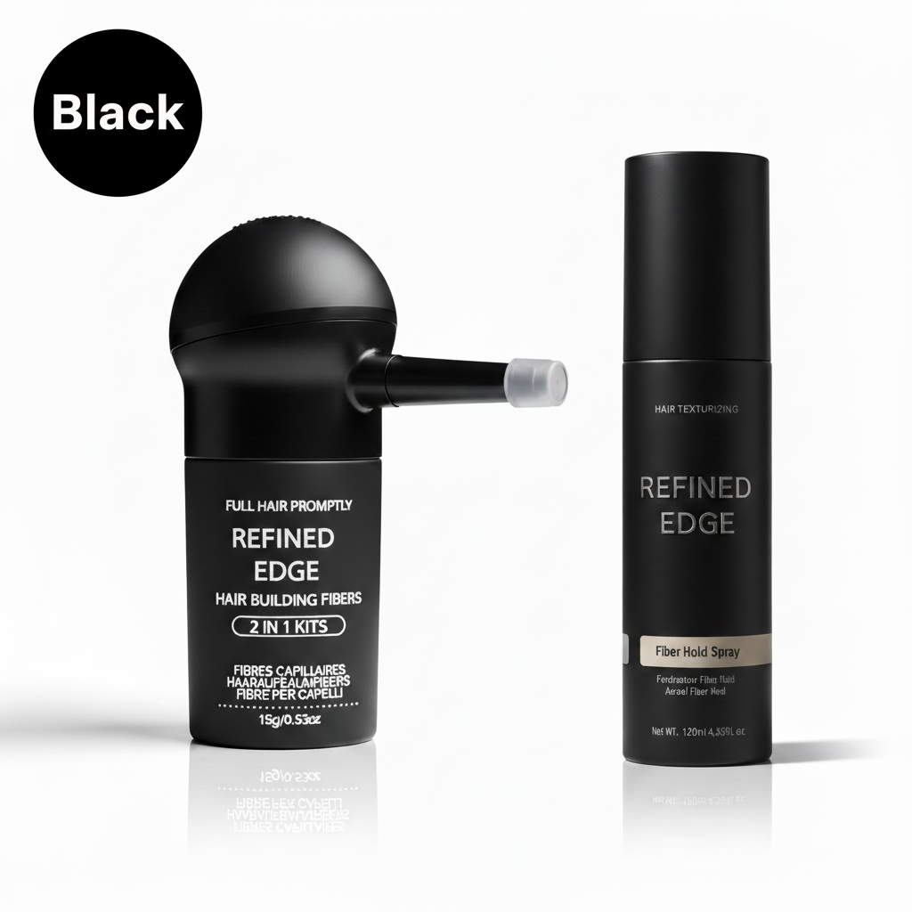 Hair fibers, precision pump & Hair spray bundle